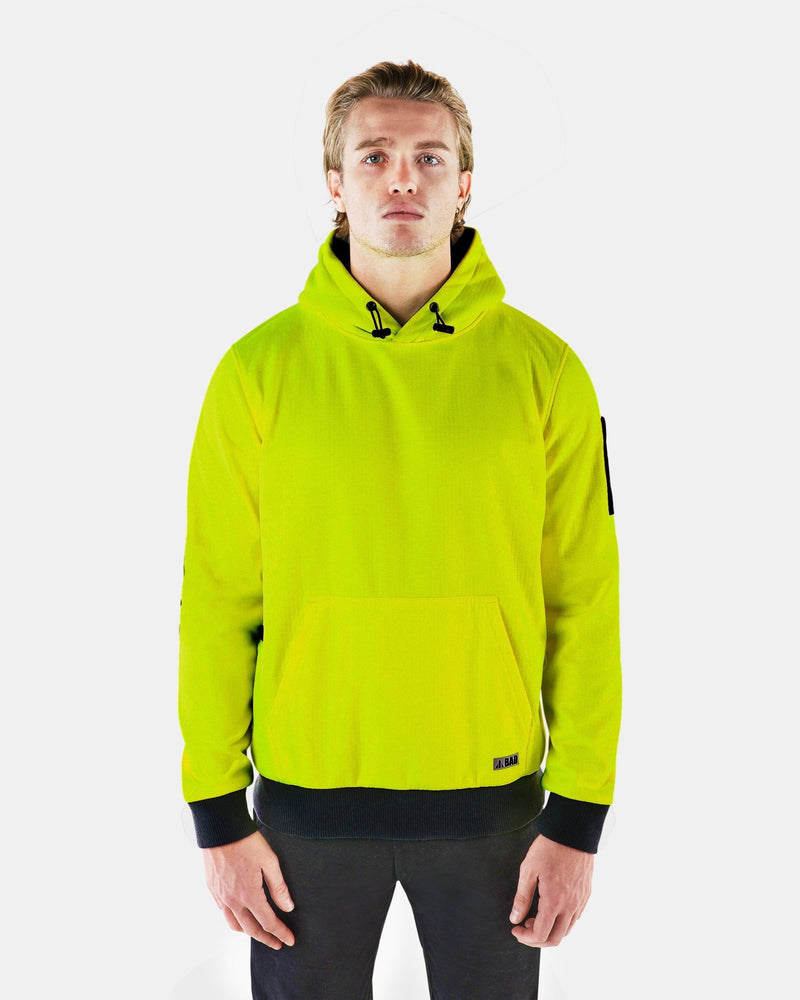 BAD ELEMENTAL™ WATER RESISTANT BONDED MEMBRANE FLEECE HOODIE - BAD WORKWEAR