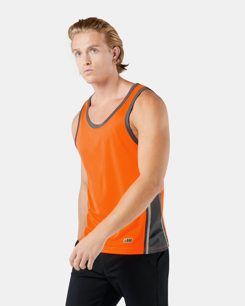 BAD MODERN™ COOLTECH SINGLET - BAD WORKWEAR