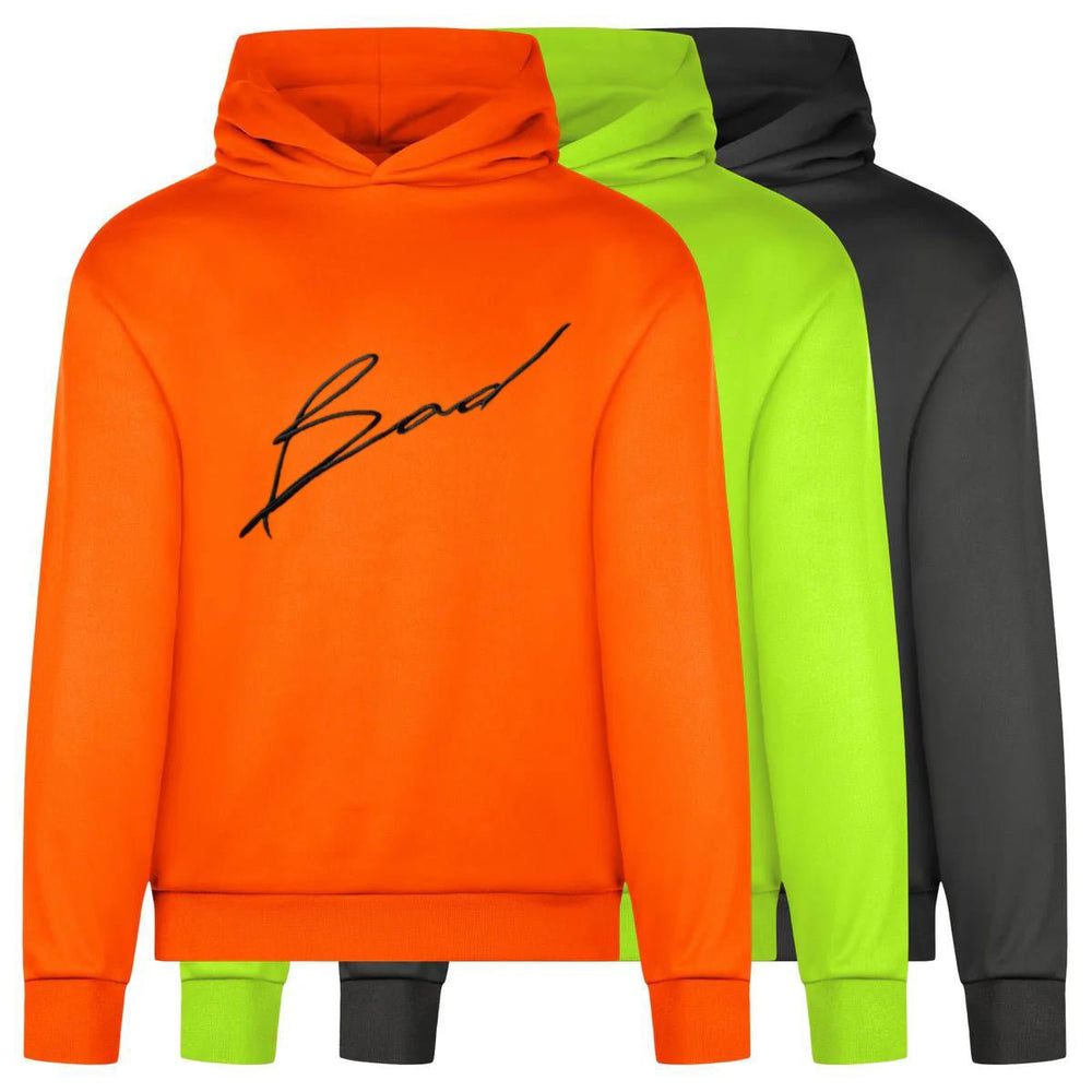 BAD SCRIPT™ WATERPROOF FLEECE HOODIE - BAD WORKWEAR